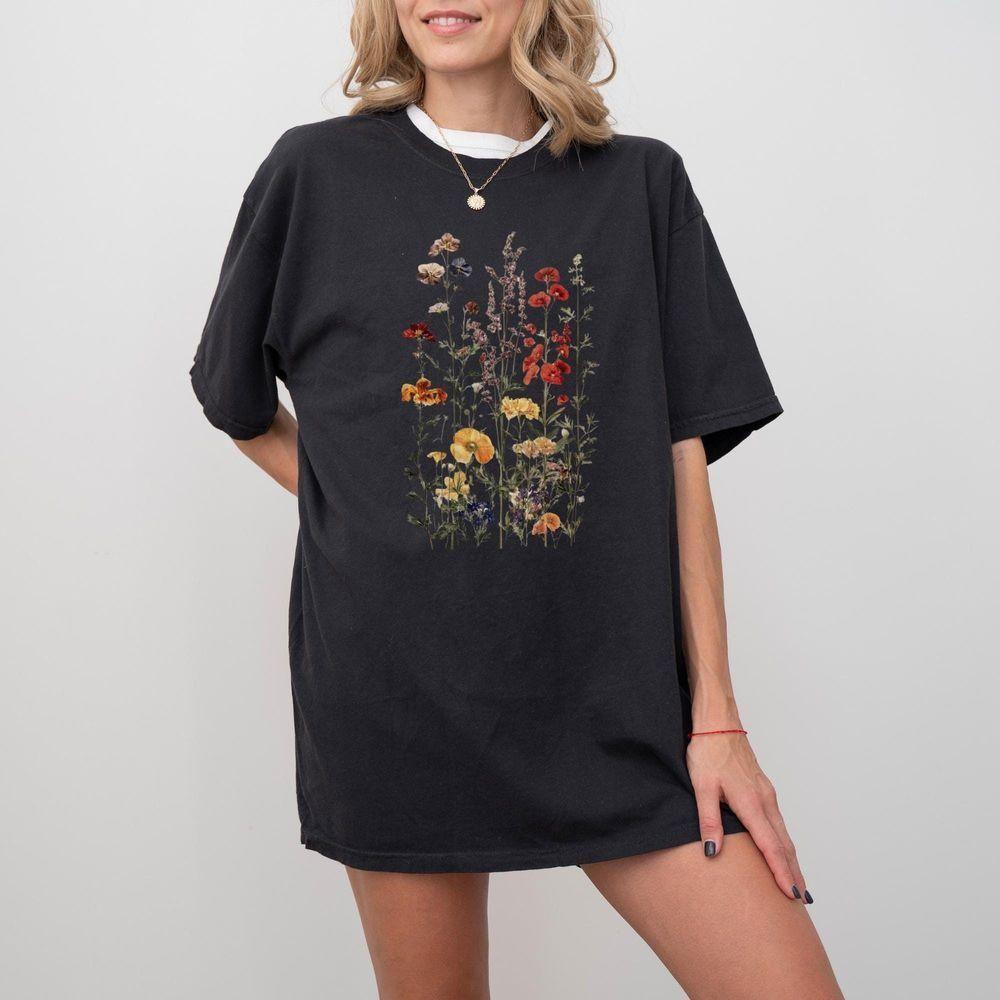 Wildflowers Cottagecore Boho Vuitino Shirt Wildflowers Cottagecore Boho Vuitino Shirt